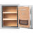 1.64 CUBIC FT BIOMETRIC FIREPROOF SAFE, GREY