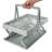 Simplify Collapsible Storage Crate with Carrying Handles in Grey