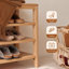Banc en bois massif Burlywood-807973713