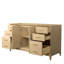 Janna 60" Freestanding Single Bathroom Vanity with Quartz Top-1613354029-1613354016-1613354017