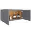 Armoire murale de style Shaker gris prêt à assembler 24 po x 12 po x H 30 po Homeibro Cozy Design-814792614-814792613