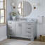 54" Single Bathroom Vanity Base Only-2049270727