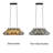 Annarosa 3 - Light Black Kitchen Island Pendant
