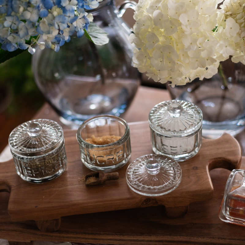 Bistro Glass Salt Cellar