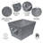 Zipcode Design™ Plastic Decorative Basket-16393605-16393601-49405289