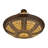 10 - Light Mahogany Bronze Unique/Statement Pendant