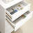 5 Drawer Chest File Cabinet, Wooden Storage Filing Cabinet with Wheels, Office File Cabinet, Office Alex Drawers for File storage-2010742212