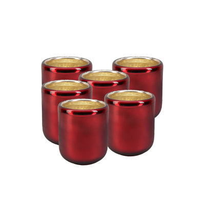 Porte-votive de table en verre Mercury