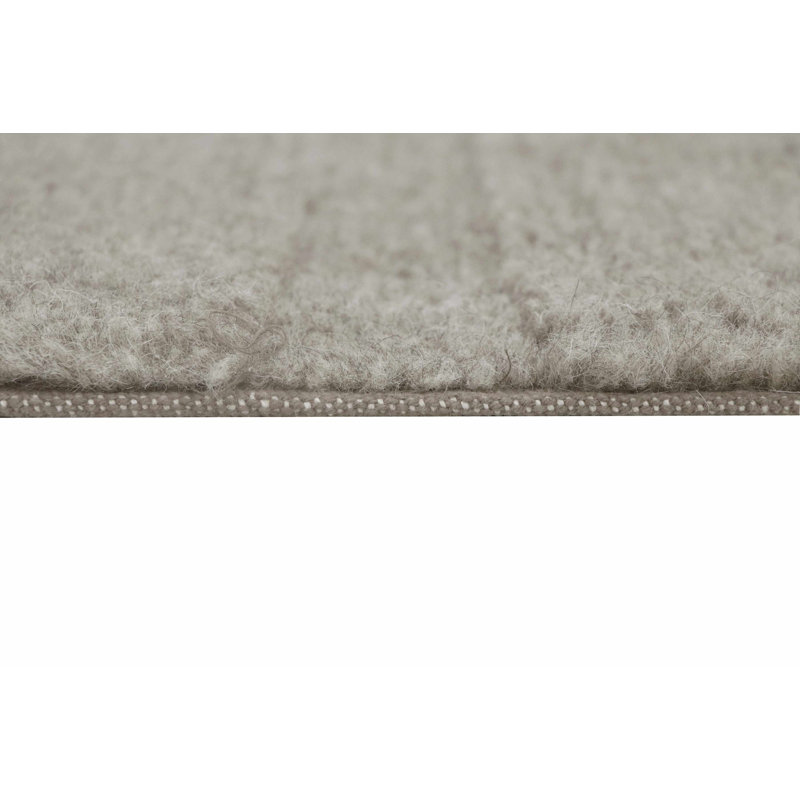 Sheep Of The World Hand Tufted Wool Area Rug in Sheep Gray, Runner 2'7" x 7'6"