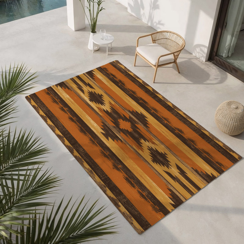 Cliff Dweller Indoor And Outdoor Area Rug, Rectangle 9' x 12'