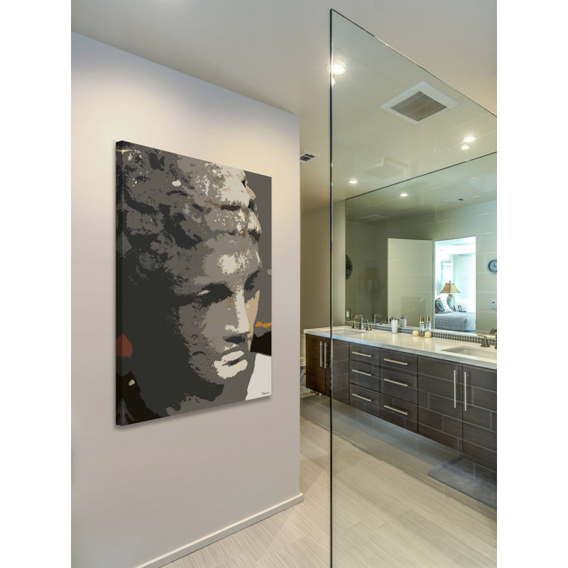Parvez Taj - Wrapped Canvas Print, 114cm H x 76cm W