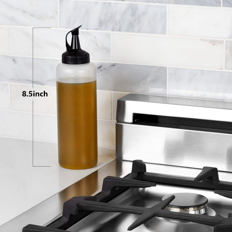 Squeeze Bottle, 8.27" H x 2.37" W x 2.37" D