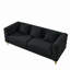 Canapé modulaire surdimensionné de 81 po à 3 places de 81 po, canapé modulaire à assise profonde en tissu Comfort Comfort