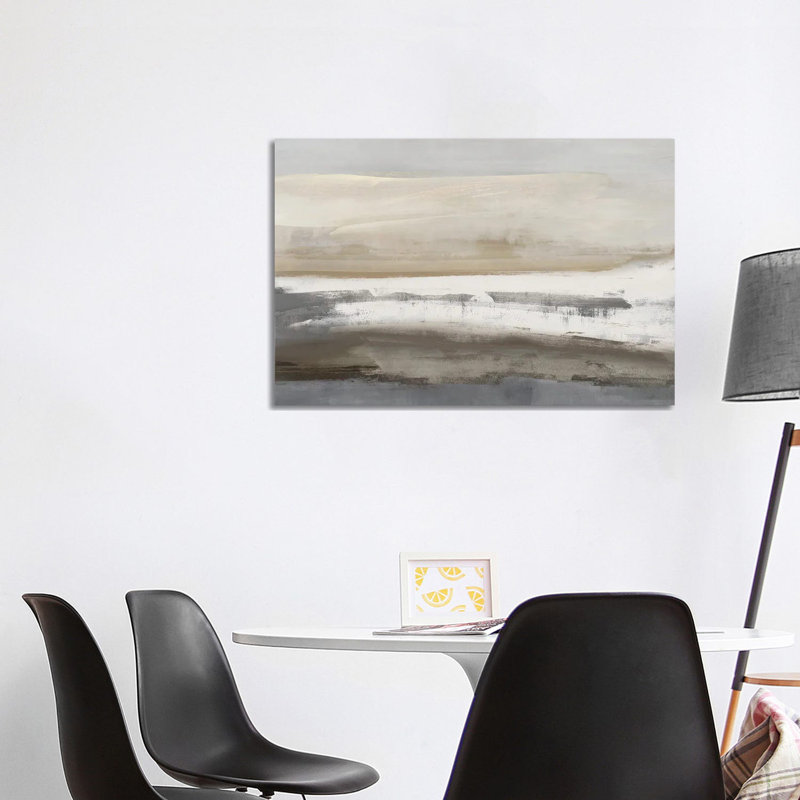 Vista Gray- Gallery-Wrapped Canvas Giclée, 26" H x 40" W