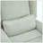 Power Recliner Chair Swivel Boucle Upholstered 360° Swivel Recliner With Gold 5 Star Base-1406620031