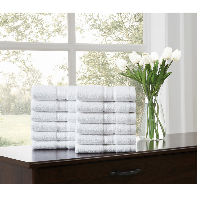  Ensembles de serviettes Regal, Blanc