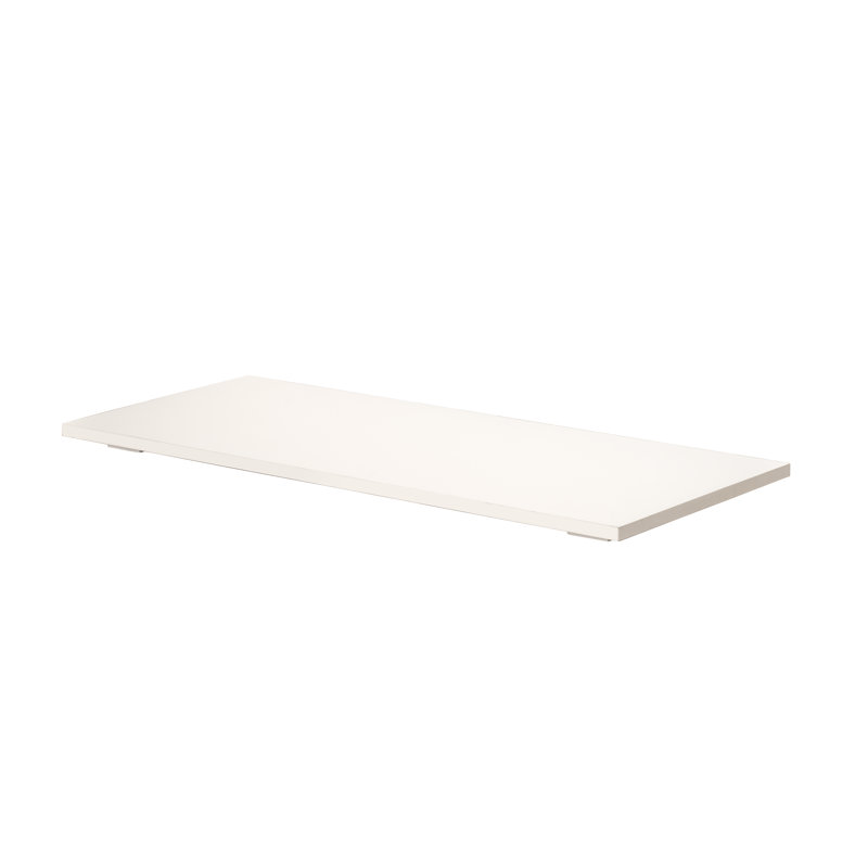 38" Nesting Table Shelf, White