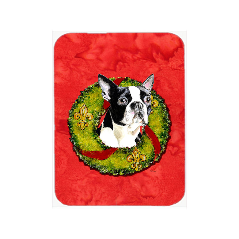 Planche à découper en verre Boston Terrier