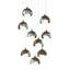 Brooklyn 9 - Light Cluster Geometric Pendant-71266863-71266870-71266874