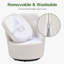 Fauteuil demi-tonneau pivotant Teddy-133228036