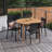 Anautica 4 - Person Patio Dining Set with Round Table