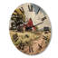 Horloge murale en bois massif Sturbridge-407347249