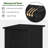 Outside Garden Tool Shed with 2 Doors-111827550