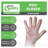 Ecoquality Clear Disposable Poly Gloves, One Size Fits Most, Powder-Free, And Latex-Free (5000)