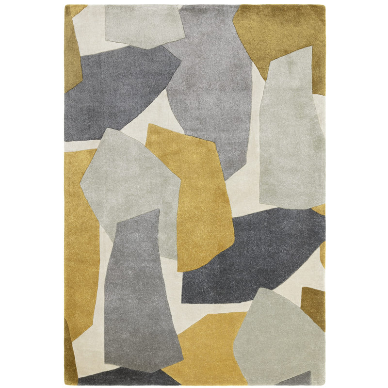 Mitrea Abstract Recycled P.E.T Hand Woven Area Rug, Rectangle 160 x 230cm