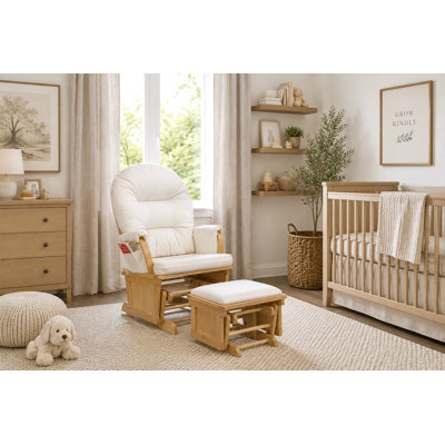 Madison Glider with Ottoman