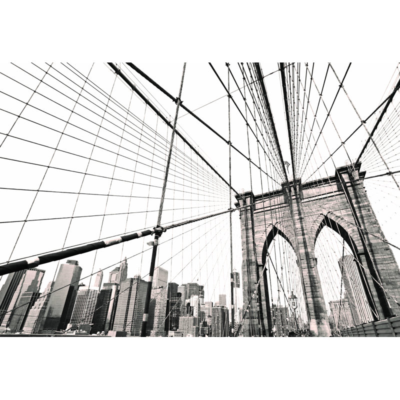 «Wibridge Gray», impression sur toile tendue, H 8 po x l 12 po