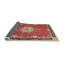 Tapis traditionnel rouge / noir Briadale-927017721