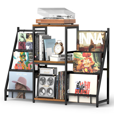 Bozhanka 76.5cm H Media Shelves