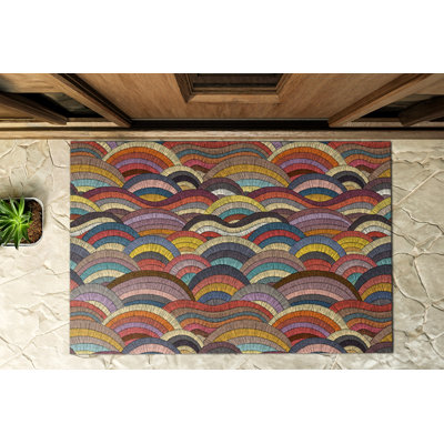 Non-Slip Outdoor Doormat