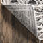 Tapis treillis Rachelle pour le salon, la chambre et la cuisine, gris / blanc cassé-968405258