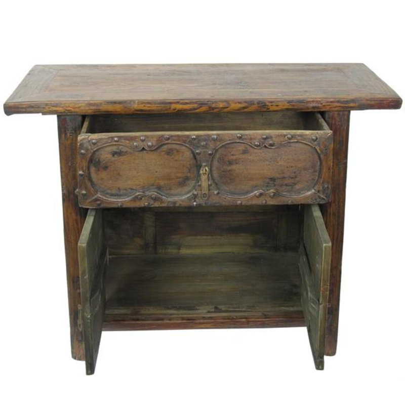 Solid Wood Accent Cabinet
