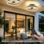16" Crystal Ceiling Fan with Dimmable LED Light-129700345