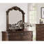 Mobilier de chambre à coucher avec tiroirs traditionnels en cerisier traditionnel / noyer antique