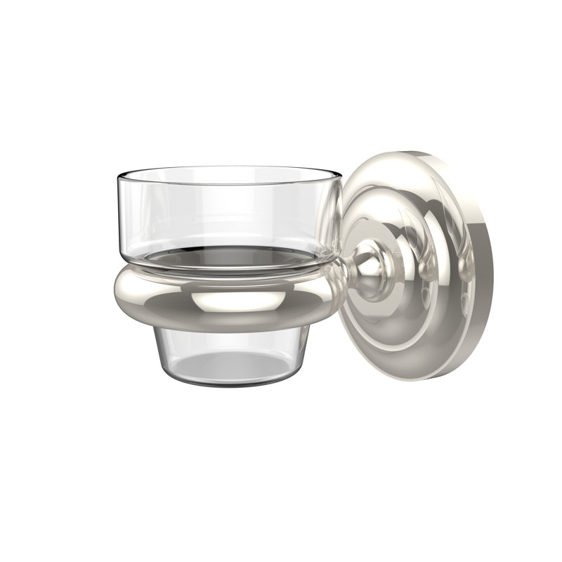 Nuri 4'' H Brass Wall Wall Sconce, Polished Nickel