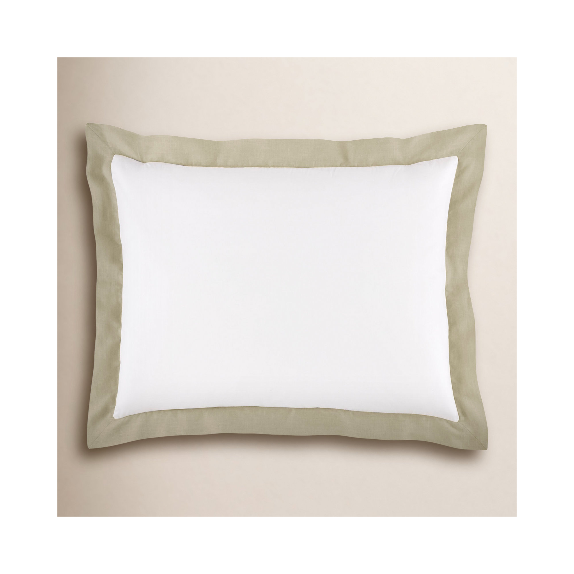 Mandalay Cuff Sham, Linen, Euro