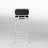 Izela Modern Counter Height Stool w/ Memory Swivel-157493771-185200939