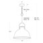 Luminaire suspendu en céramique Eloise-49680857