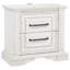 Ensemble de chambre avec grand lit 5 pièces Vintage White