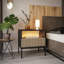 Eclipse S54 Bedside Table With Lighting Oak