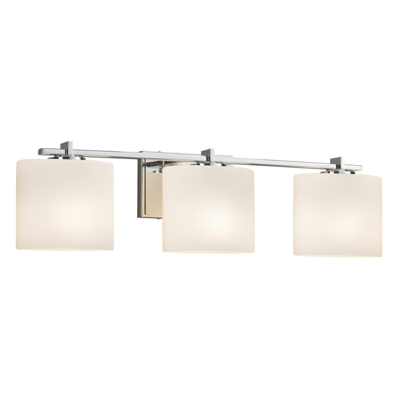 Éclairage pour meuble-lavabo 3 lumières Casson, Chrome poli