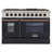 Custom Pro-Style 48 in. 6.7 cu. ft. 8-Burner Freestanding Double Oven Gas Range-90675281-73306191