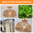 Tamil 2-Light Hand-Woven Rattan Semi Flush Mount-934384433