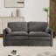 Canapé large et rembourré, causeuse double couche confortable-1892099390