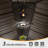 20 Ft. W x 14 Ft. D Galvanized Steel Patio Gazebo with Double Roof-111150879-111150877
