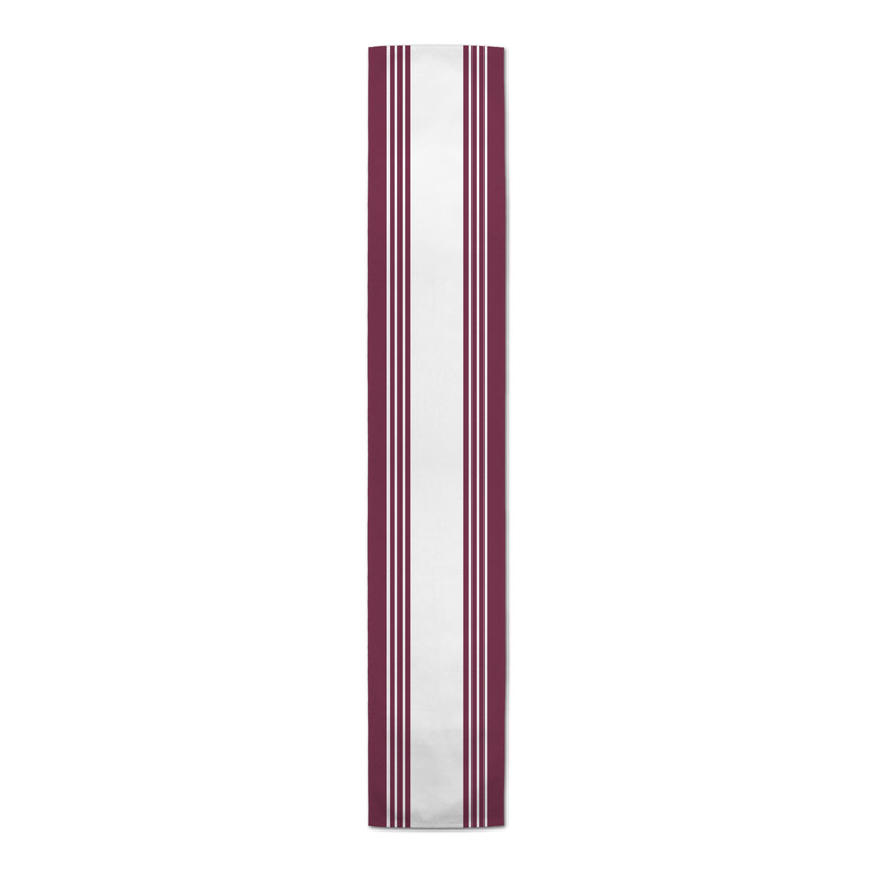Chemin de table Breyana, P 16 po x L 72 po, Mauve